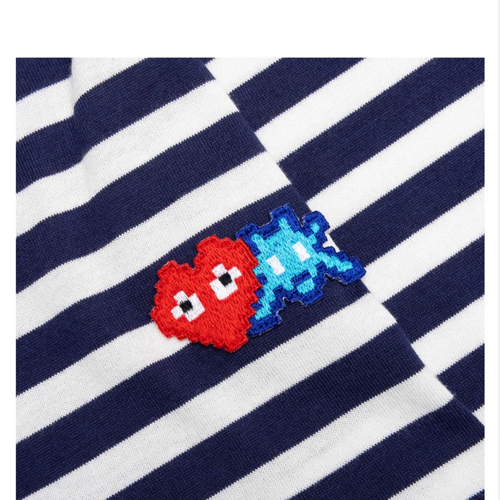 NEW WITH TAGS LIMITED EDITION Comme de Garçons PLAY x Invader Men’s shirt